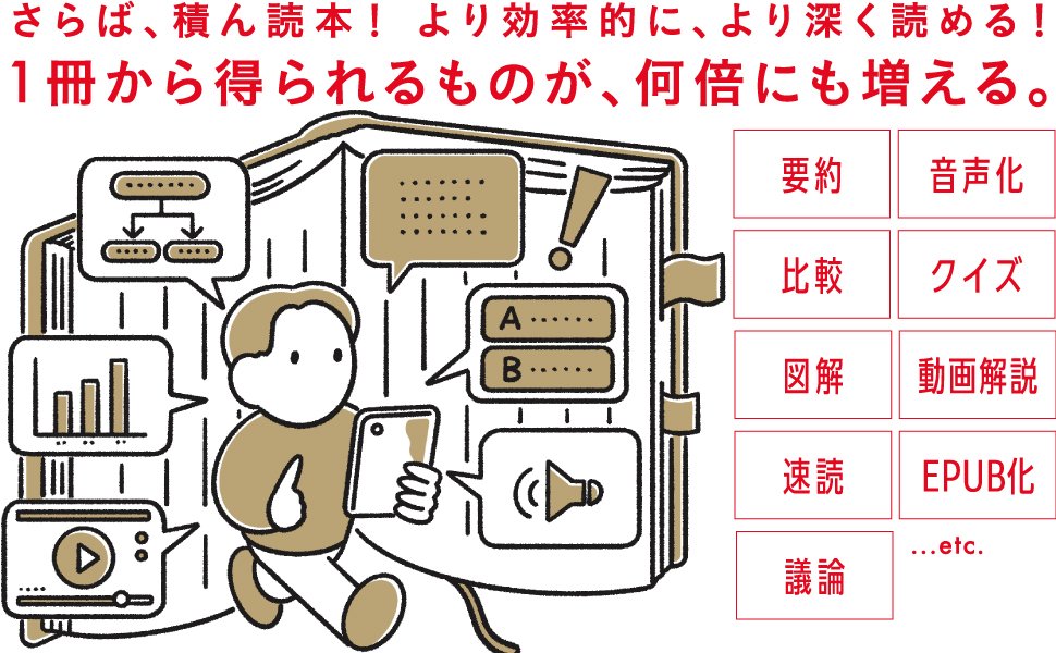 さらば、積ん読本！1冊から得られるものが何倍にも増える
